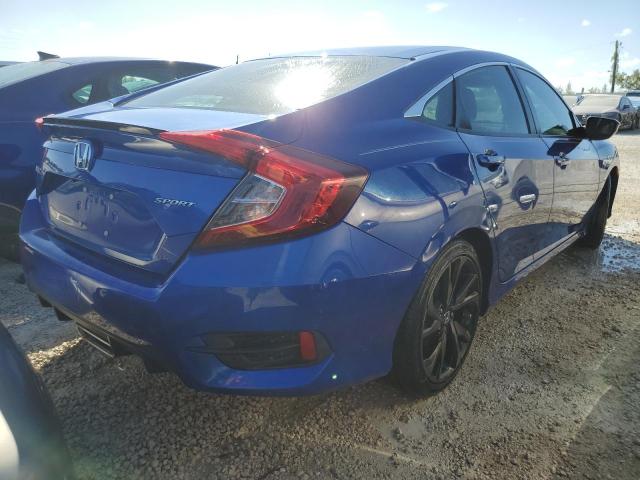 2HGFC2F86MH511791 - 2021 HONDA CIVIC SPOR 蓝色 照片 4