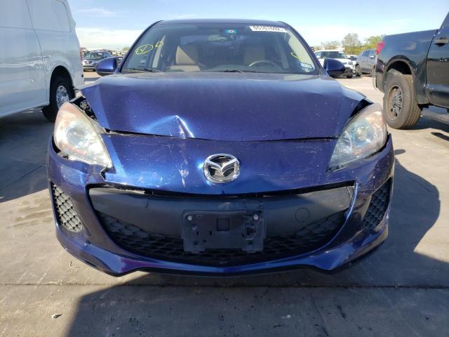 JM1BL1V73C1606516 - 2012 MAZDA 3 BLUE photo 5