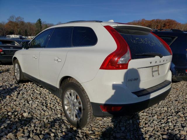 YV4992DZ3A2024376 - 2010 VOLVO XC60 T6 WHITE photo 3