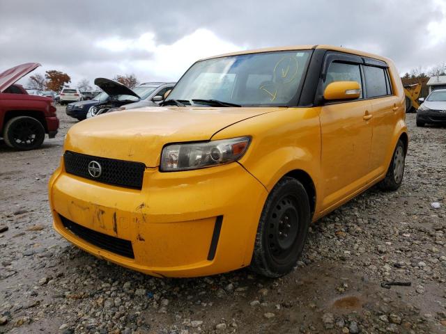 JTLKE50E081033044 - 2010 TOYOTA SCION XB 黄色 照片 2