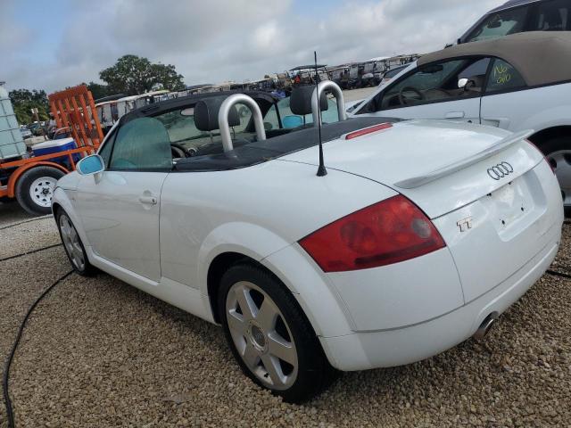 TRUTX28N921008265 - 2002 AUDI TT WHITE photo 2