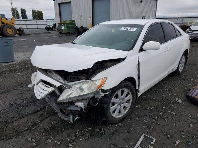 4T1BE46K57U621646 - 2007 TOYOTA CAMRY CE WHITE photo 2