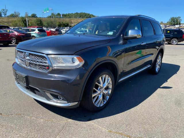 1C4RDJEG7EC455702 - 2014 DODGE DURANGO CI BLUE photo 2