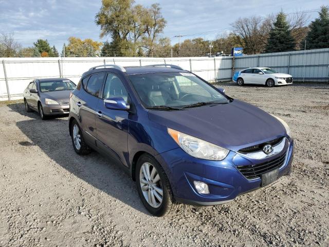 KM8JUCAC6CU534163 - 2012 HYUNDAI TUCSON BLUE photo 1