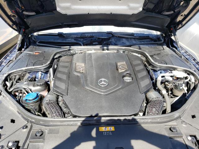 WDDXK8DB8KA039666 - 2019 MERCEDES-BENZ S 560 BLUE photo 7