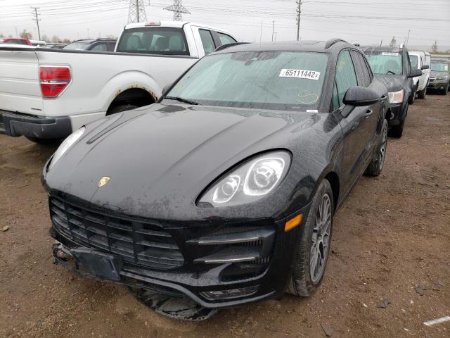 WP1AF2A52FLB47130 - 2015 PORSCHE MACAN TURB BLACK photo 2