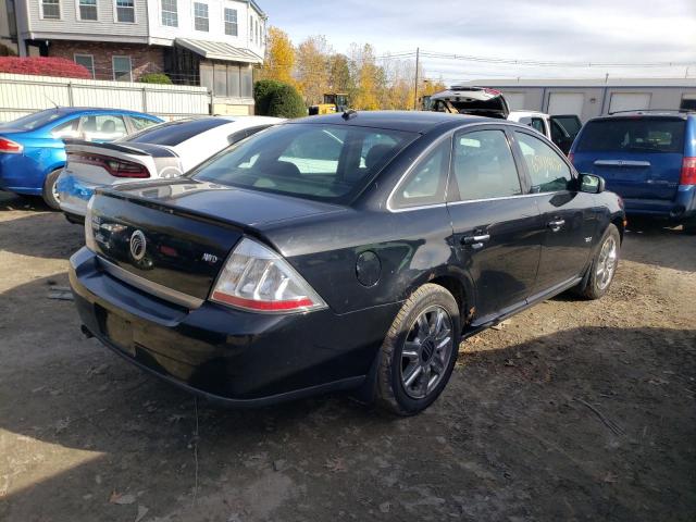 1MEHM43W78G611546 - 2008 MERCURY SABLE PREM BLACK photo 4