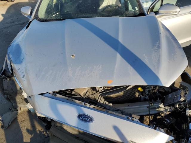 3FA6P0CD2KR118337 - 2019 FORD FUSION SEL SILVER photo 7