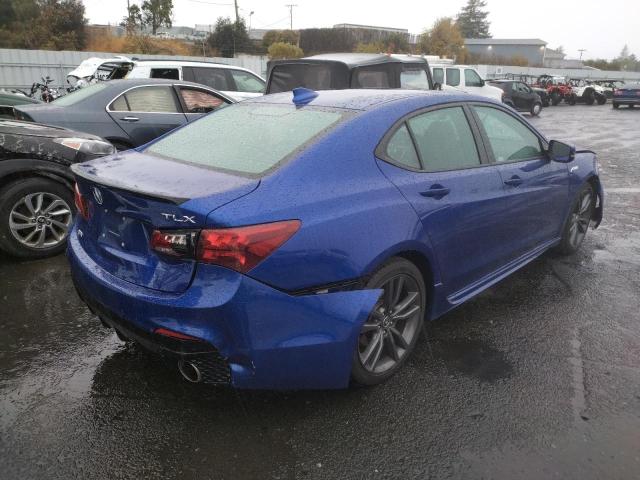 19UUB2F65JA005226 - 2018 ACURA TLX TECH+A Синий фото 4