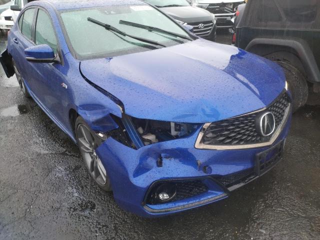 19UUB2F65JA005226 - 2018 ACURA TLX TECH+A BLUE photo 9