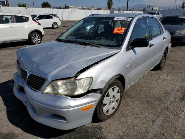 JA3AJ26E13U068089 - 2003 MITSUBISHI LANCER ES SILVER photo 2