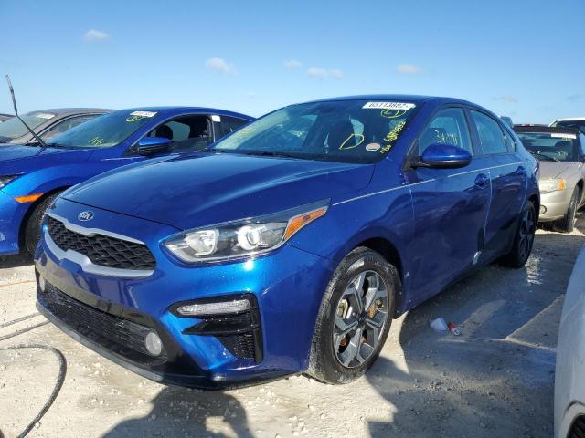 3KPF24AD7KE122166 - 2019 KIA FORTE FE BLUE photo 2