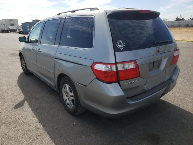 5FNRL38706B021524 - 2006 HONDA ODYSSEY EX GREEN photo 3