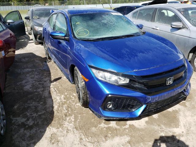 SHHFK7H49JU207038 - 2018 HONDA CIVIC SPOR BLUE photo 1