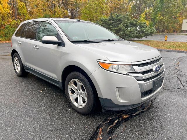 2FMDK3J95CBA82929 - 2012 FORD EDGE SEL SILVER photo 1