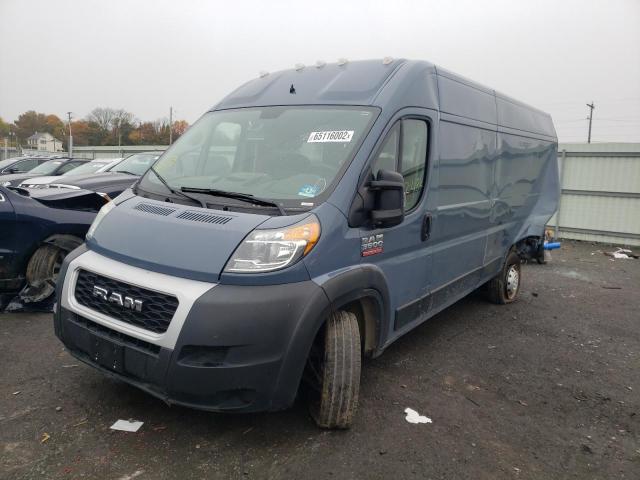 3C6URVJG6LE129203 - 2020 RAM PROMASTER Көк фото 2