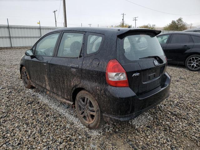 JHMGD38647S012422 - 2007 HONDA FIT S 黑色 照片 3