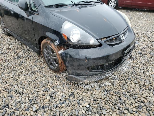 JHMGD38647S012422 - 2007 HONDA FIT S 黑色 照片 9