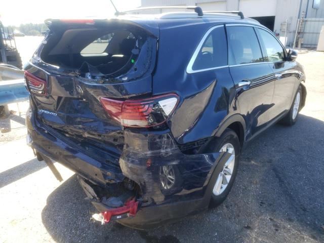 5XYPG4A31LG670097 - 2020 KIA SORENTO L BLUE photo 4