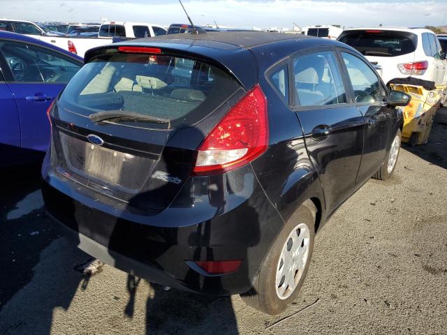 3FADP4TJ8DM153808 - 2013 FORD FIESTA BLACK photo 4