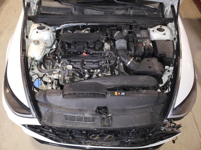 5NPEH4J24LH049134 - 2020 HYUNDAI SONATA LIM WHITE photo 7