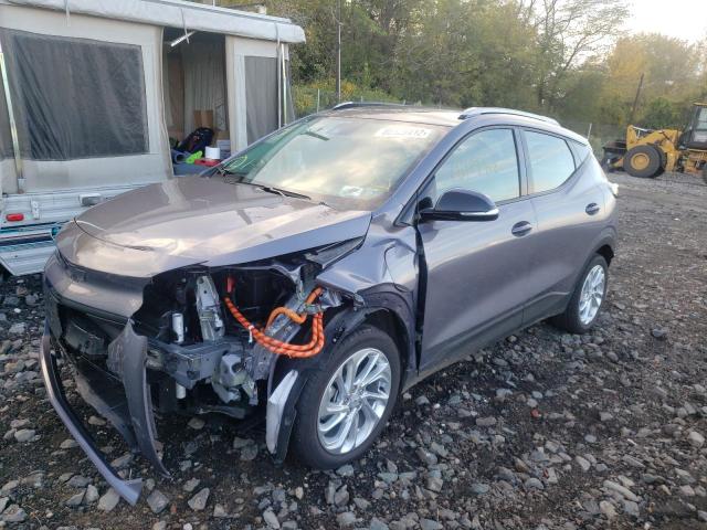 1G1FY6S09N4111934 - 2022 CHEVROLET BOLT EUV L GRAY photo 2