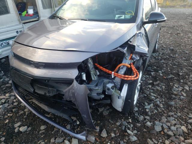 1G1FY6S09N4111934 - 2022 CHEVROLET BOLT EUV L GRAY photo 9