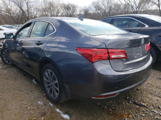 19UUB1F36LA013595 - 2020 ACURA TLX GRAY photo 2