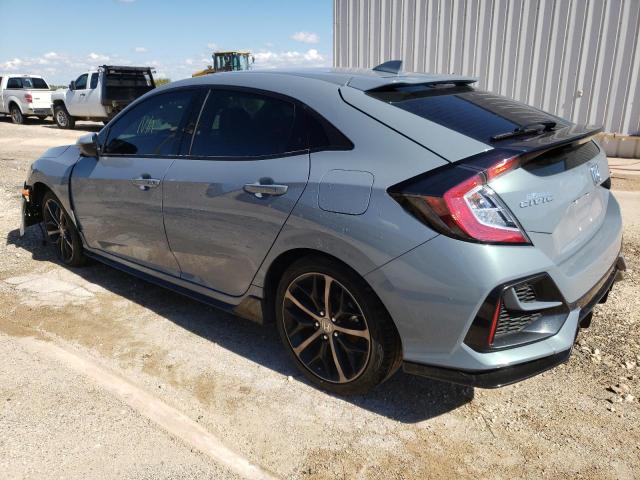 SHHFK7H48MU223719 - 2021 HONDA CIVIC SPOR GRAY photo 2