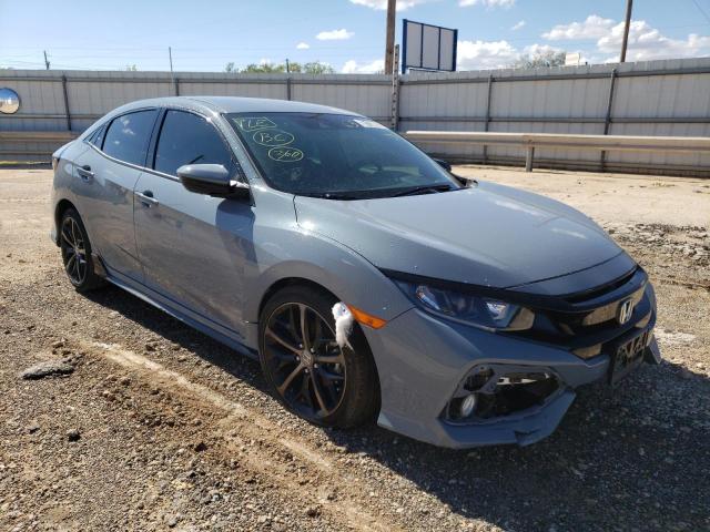 SHHFK7H48MU223719 - 2021 HONDA CIVIC SPOR GRAY photo 4