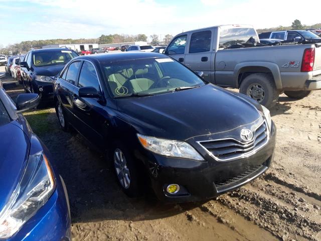 4T4BF3EK3AR017275 - 2010 TOYOTA CAMRY BASE Czarny zdjęcie 1