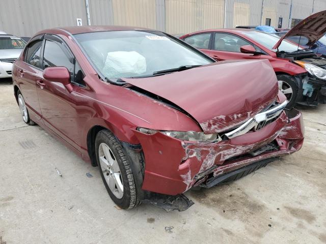 2HGFA16629H505251 - 2009 HONDA CIVIC LX-S برغندي صورة 1