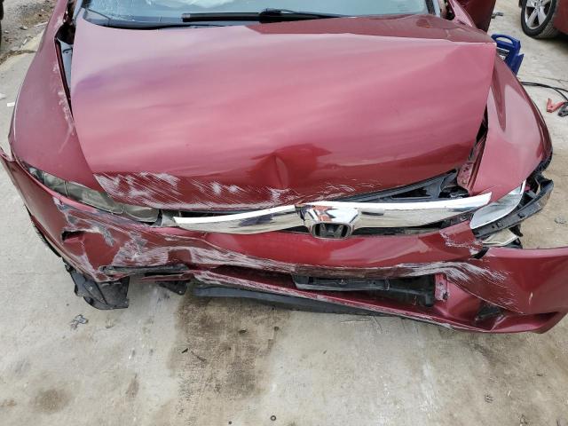 2HGFA16629H505251 - 2009 HONDA CIVIC LX-S برغندي صورة 7