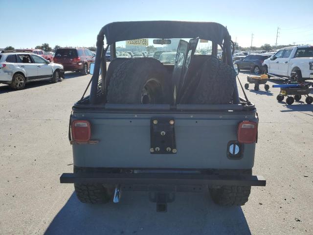 1JCBM85A1CT012480 - 1982 JEEP JEEP CJ5 GRAY photo 6