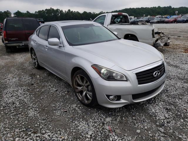 JN1BY1AP8CM334117 - 2012 INFINITI M37 SILVER photo 1