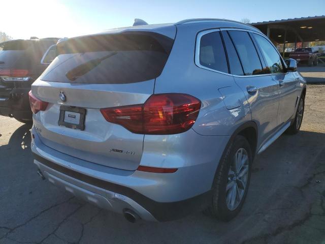 5UXTR9C50KLD93368 - 2019 BMW X3 XDRIVE3 SILVER photo 4