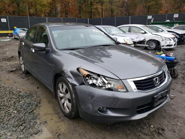 1HGCP36889A022344 - 2009 HONDA ACCORD EXL GRAY photo 1