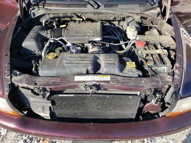 1D4HS48N23F597225 - 2003 DODGE DURANGO SL MAROON photo 7