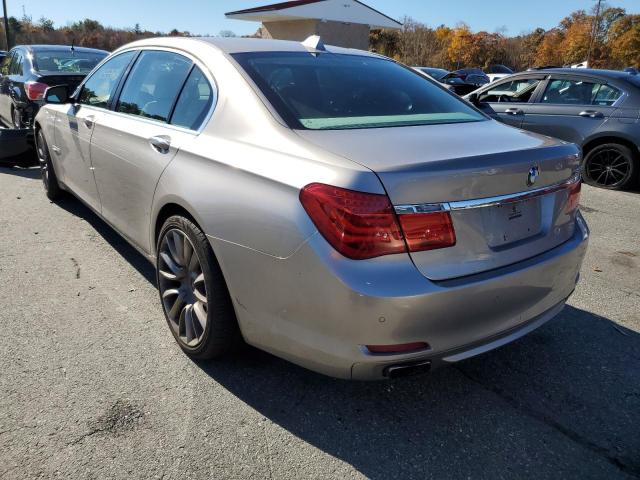 WBAKC8C57ACY68595 - 2010 BMW 750 LI XDR SILVER photo 3