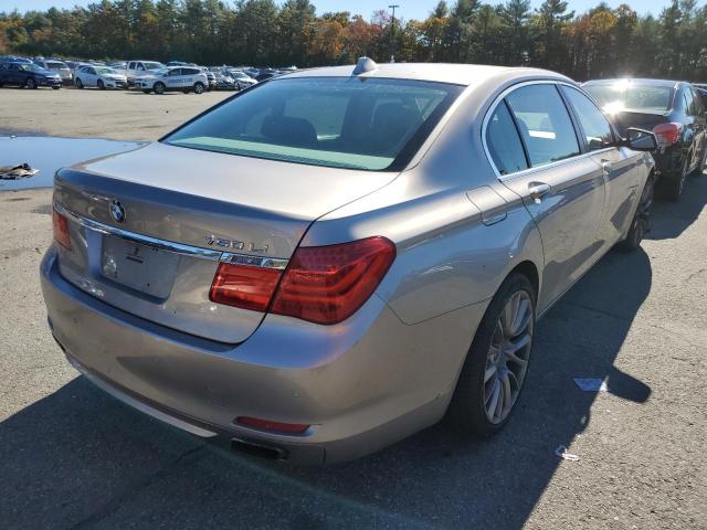 WBAKC8C57ACY68595 - 2010 BMW 750 LI XDR SILVER photo 4