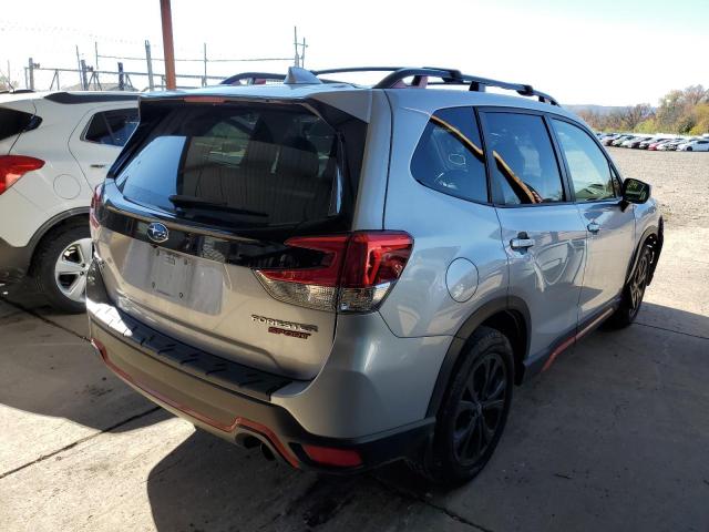 JF2SKAJC0KH448665 - 2019 SUBARU FORESTER S SILVER photo 4