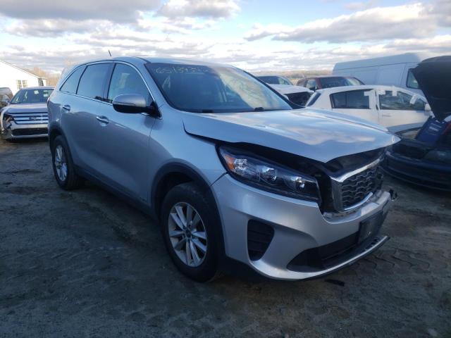 5XYPGDA33KG477416 - 2019 KIA SORENTO L SILVER photo 1