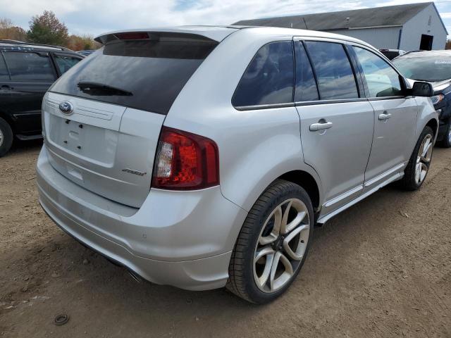 2FMDK3AK3BBB64997 - 2011 FORD EDGE SPORT SILVER photo 4