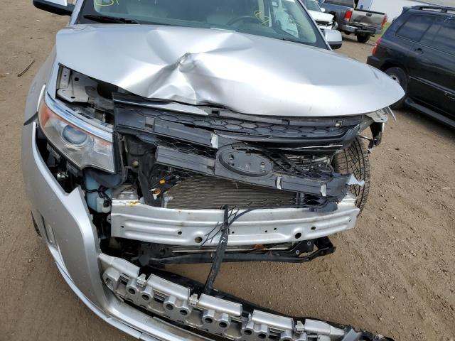 2FMDK3AK3BBB64997 - 2011 FORD EDGE SPORT SILVER photo 9