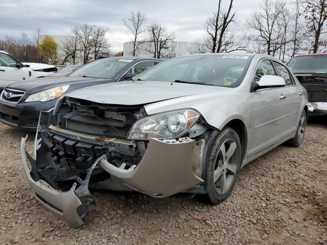 1G1ZC5EU0CF397906 - 2012 CHEVROLET MALIBU 1LT SILVER photo 2