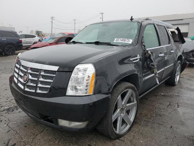 1GYFK66808R245404 - 2008 CADILLAC ESCALADE E BLACK photo 2