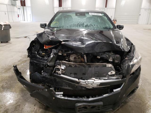 1G11J5SX7DF341271 - 2013 CHEVROLET MALIBU LTZ შავი ფოტო 9