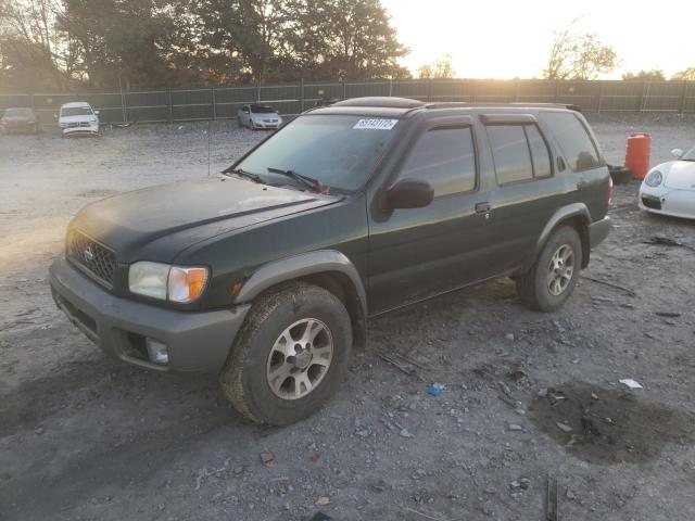 JN8DR07Y21W501770 - 2001 NISSAN PATHFINDER GREEN photo 2