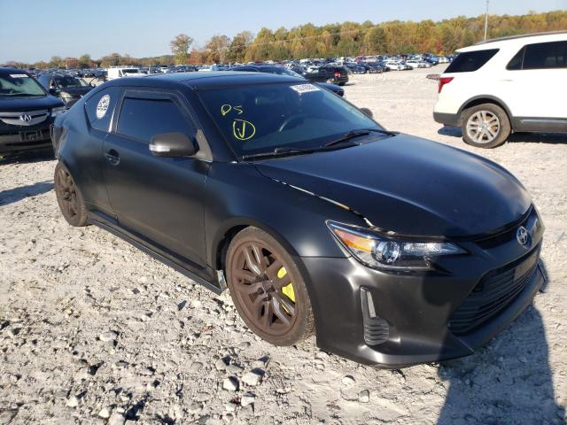 JTKJF5C72FJ010968 - 2015 TOYOTA SCION TC BLACK photo 1