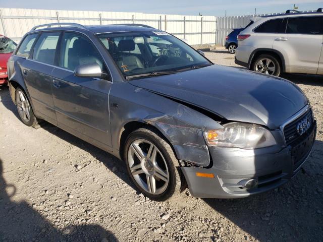 WAUKF78EX7A164440 - 2007 AUDI A4 2.0T AV GRAY photo 1